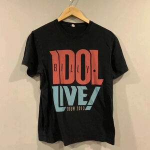 Billy Idol  Live 2013 Concert T-Shirt